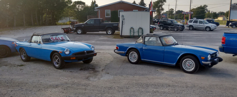 Illustration for article titled The local dealer that has a TR6, & MGB also have another great rarity.